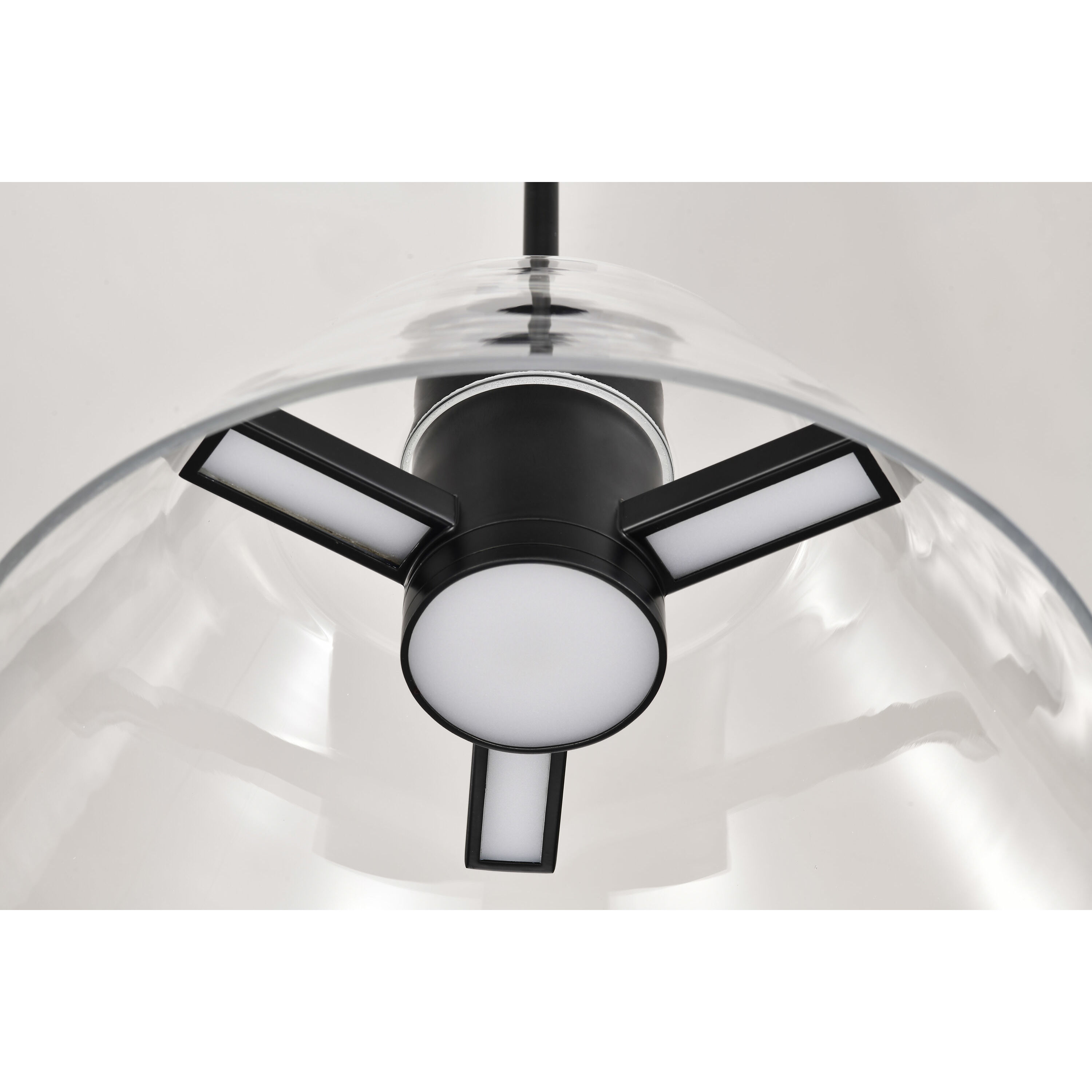 Edmond LED 13.63 inch Matte Black Pendant Ceiling Light