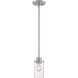 Sommerset 1 Light 5 inch Brushed Nickel Pendant Ceiling Light