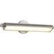 Auden LED 23.5 inch Brushed Nickel Vanity Wall Light