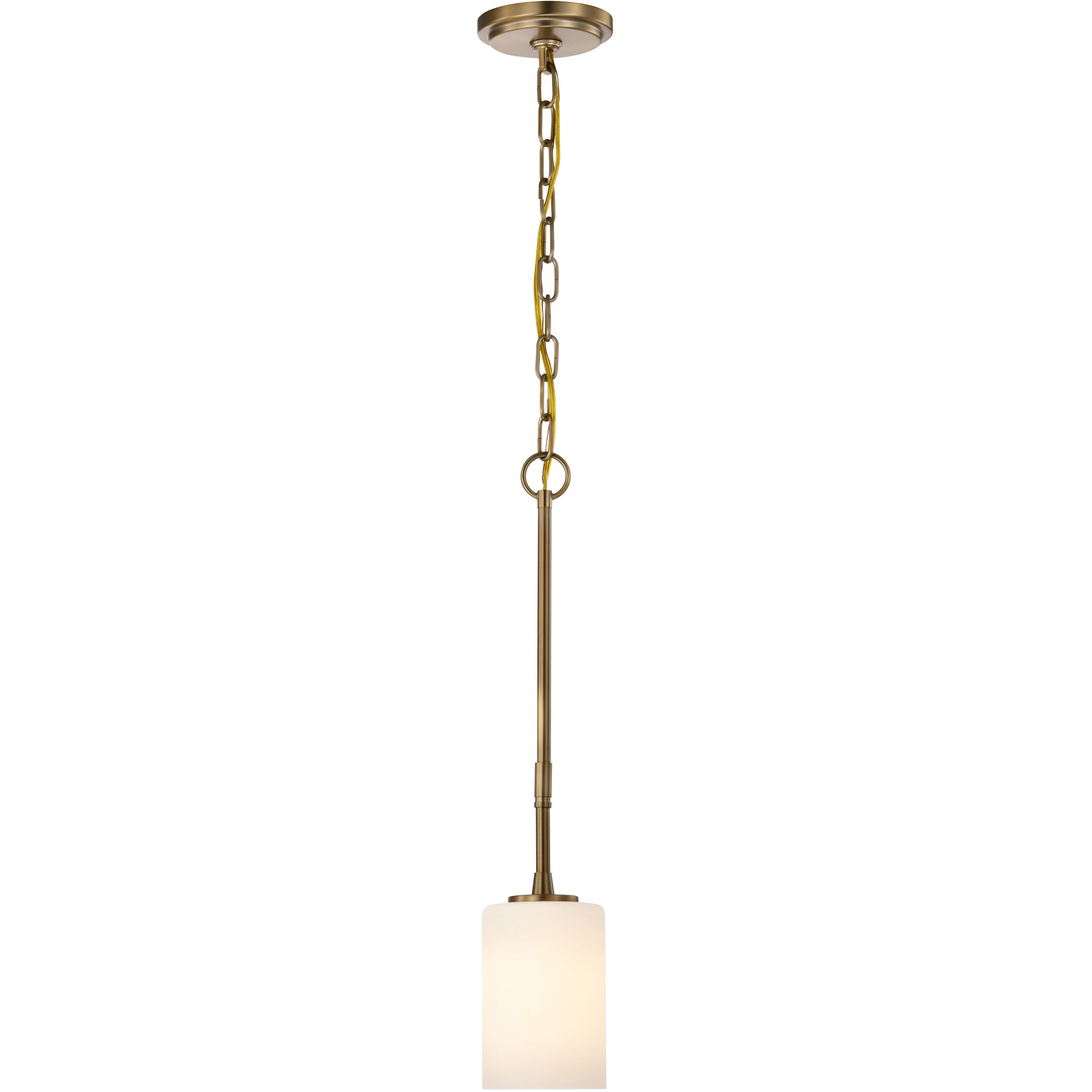 Liam 4.13 inch Burnished Brass Pendant Ceiling Light