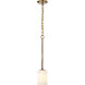 Liam 4.13 inch Burnished Brass Pendant Ceiling Light