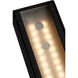 Raven LED 10 inch Textured Matte Black Outdoor Wall Sconce