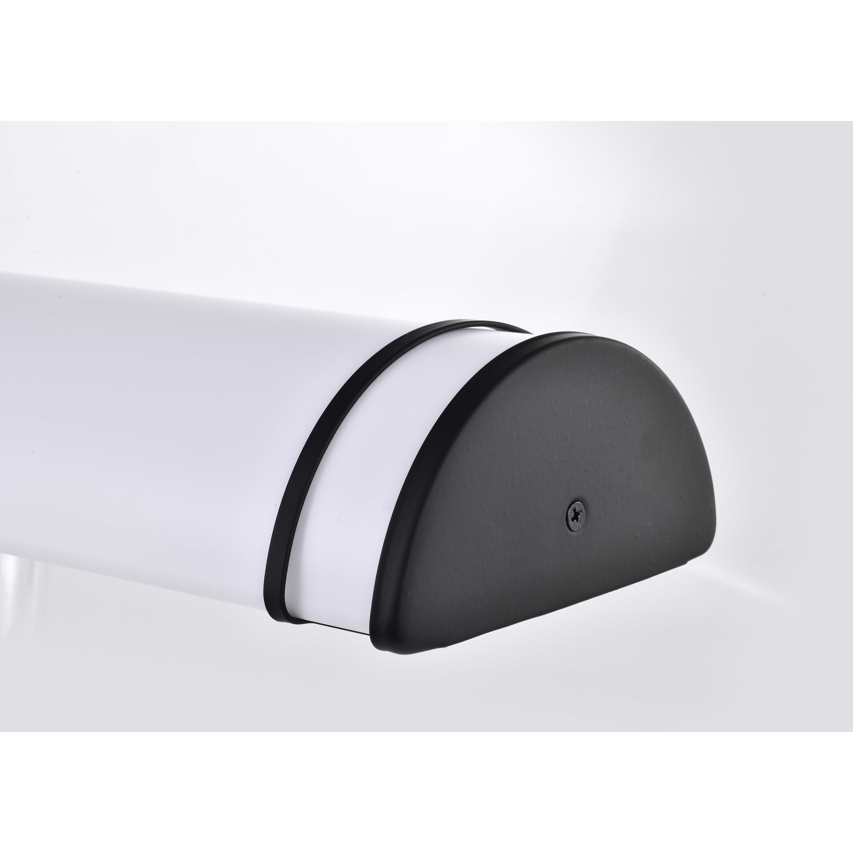 Glamour LED 49 inch Matte Black Vanity Light Wall Light