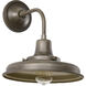 Morris 13.38 inch Burnished Bronze Outdoor Wall Light