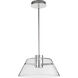Edmond LED 17 inch Polished Nickel Pendant Ceiling Light