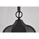 East River LED 8.25 inch Matte Black Outdoor Hanging Fixture
