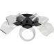 Barnett LED 20.88 inch Matte Black Flush Mount Ceiling Light