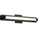 Larissa LED 23.25 inch Black Vanity Wall Light
