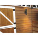 Brentwood LED 12 inch Black Outdoor Wall Sconce, Large