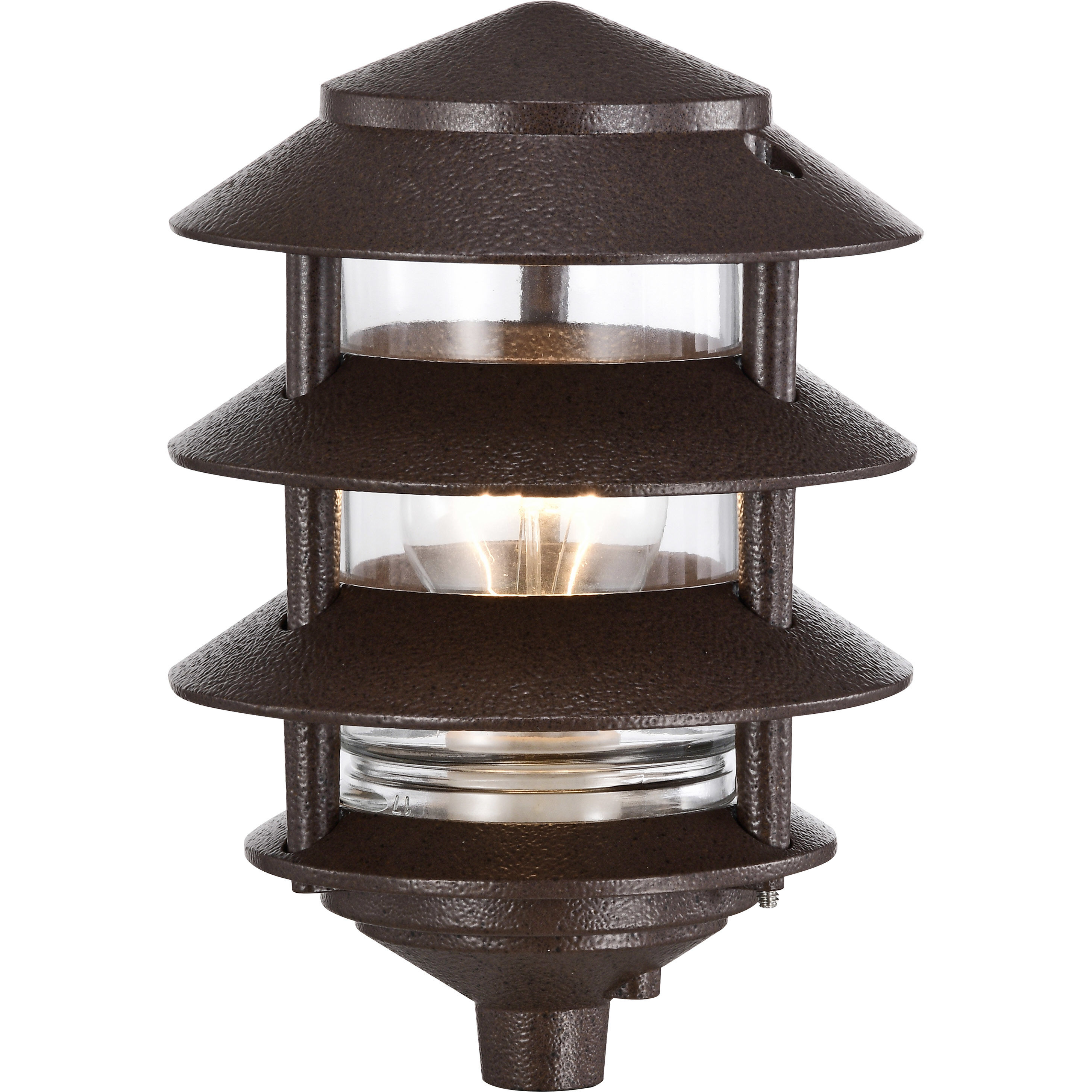 Brentwood 120V 100.00 watt Old Bronze Outdoor Path Light 