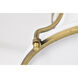 Valdora 1 Light 10.38 inch Natural Brass Pendant Ceiling Light