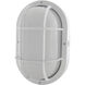 Brentwood LED 11 inch White Outdoor Bulk Head