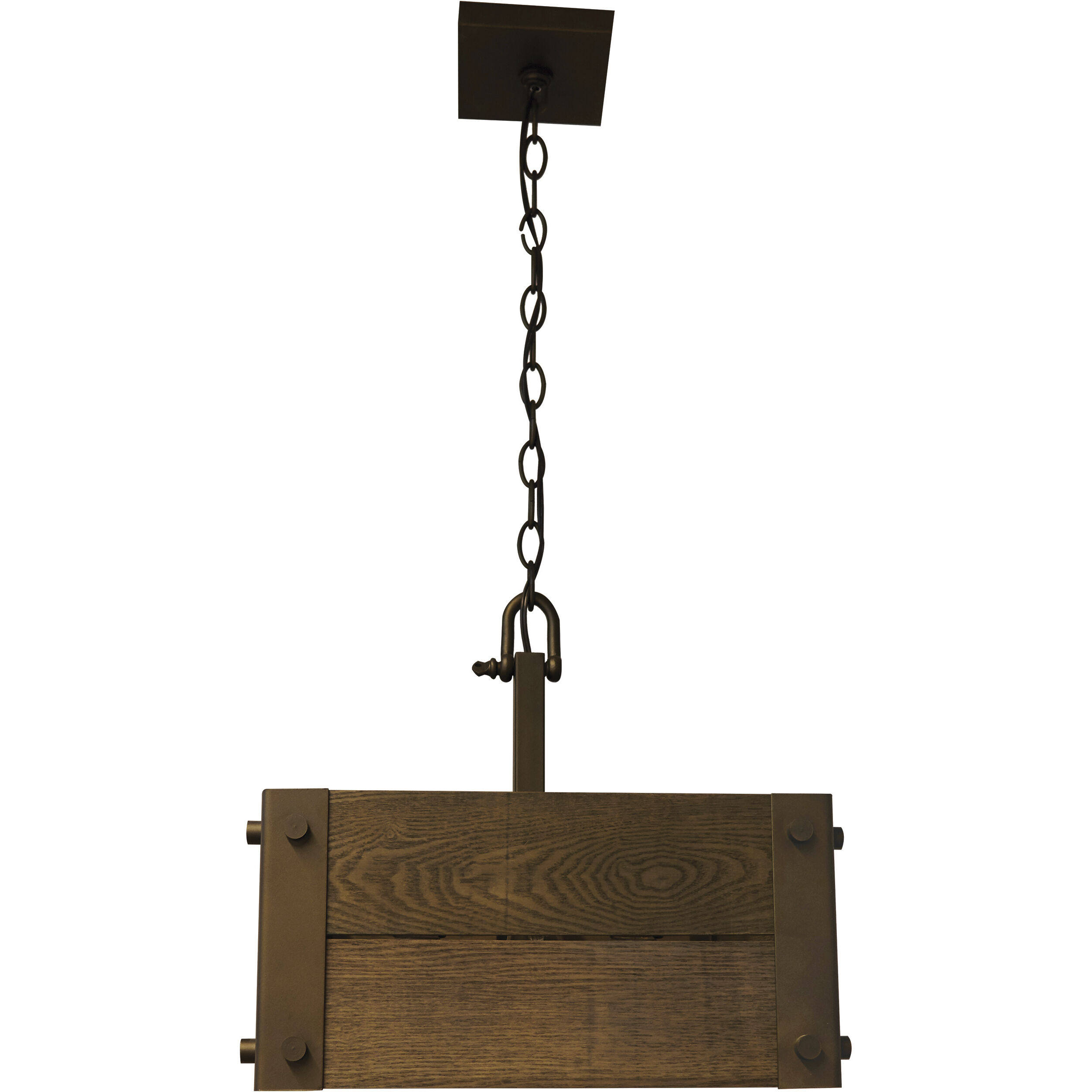 Winchester 4 Light 15 inch Bronze Pendant Ceiling Light