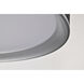 Bandon LED 19.5 inch Gray Flush Mount Ceiling Light