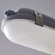 ColorQuick LED 4.84 inch Gray Vapor Proof Ceiling Light