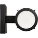Roselle 2 Light 24 inch Matte Black Vanity Light Wall Light