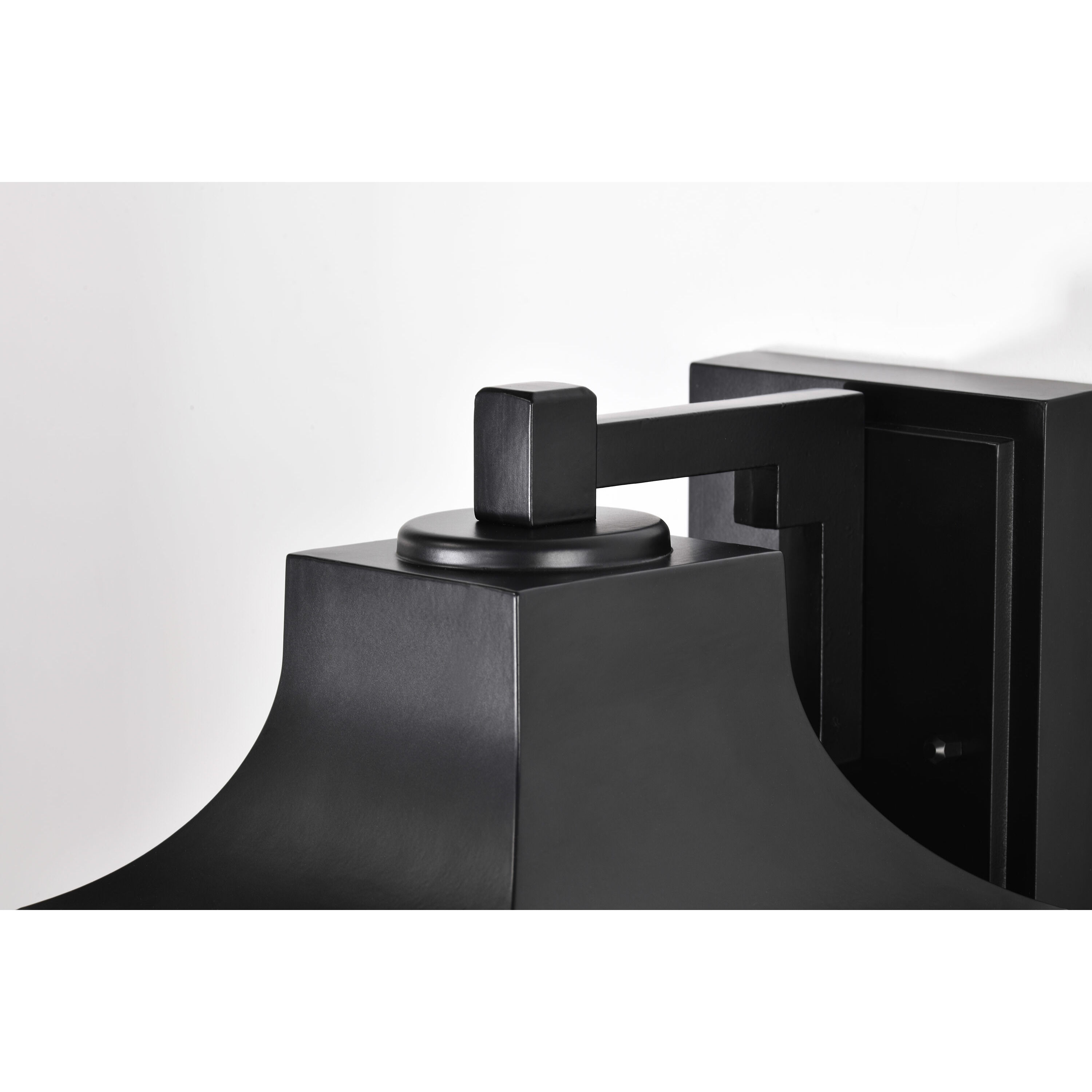 Stillwell 13 inch Matte Black Outdoor Wall Lantern, Small