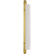 Velano LED 26 inch Brushed Brass Vanity Wall Light