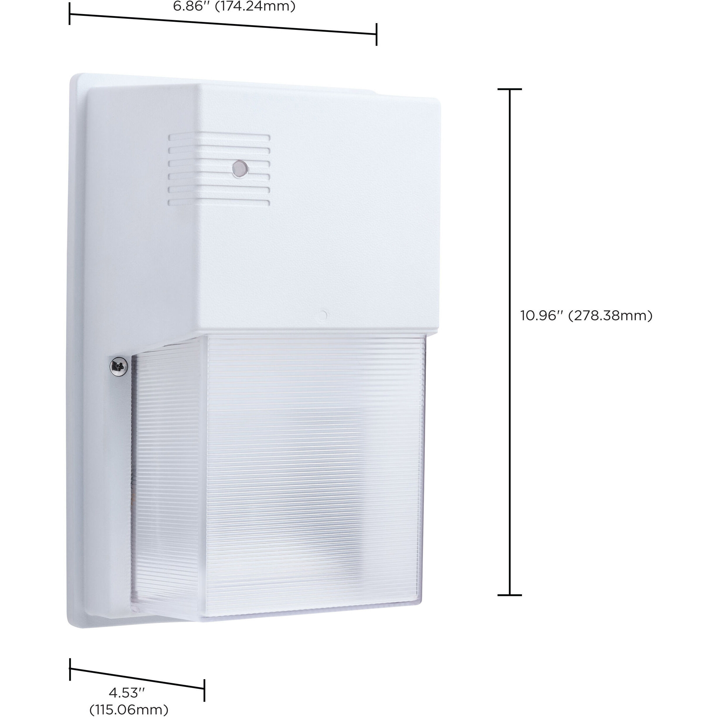 ColorQuick LED 10.96 inch White Wall Pack