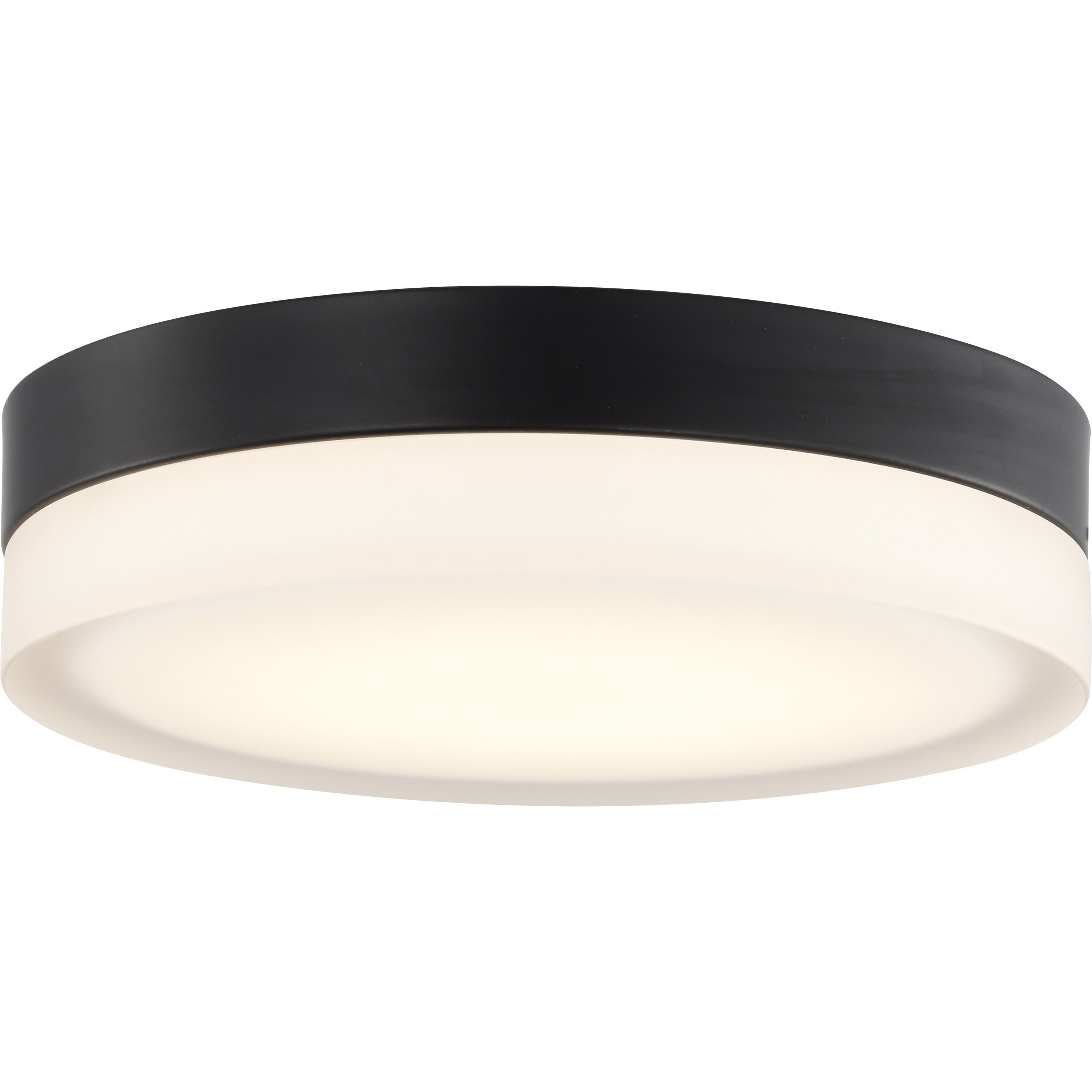 Pi LED 11 inch Black Flush Mount Ceiling Light