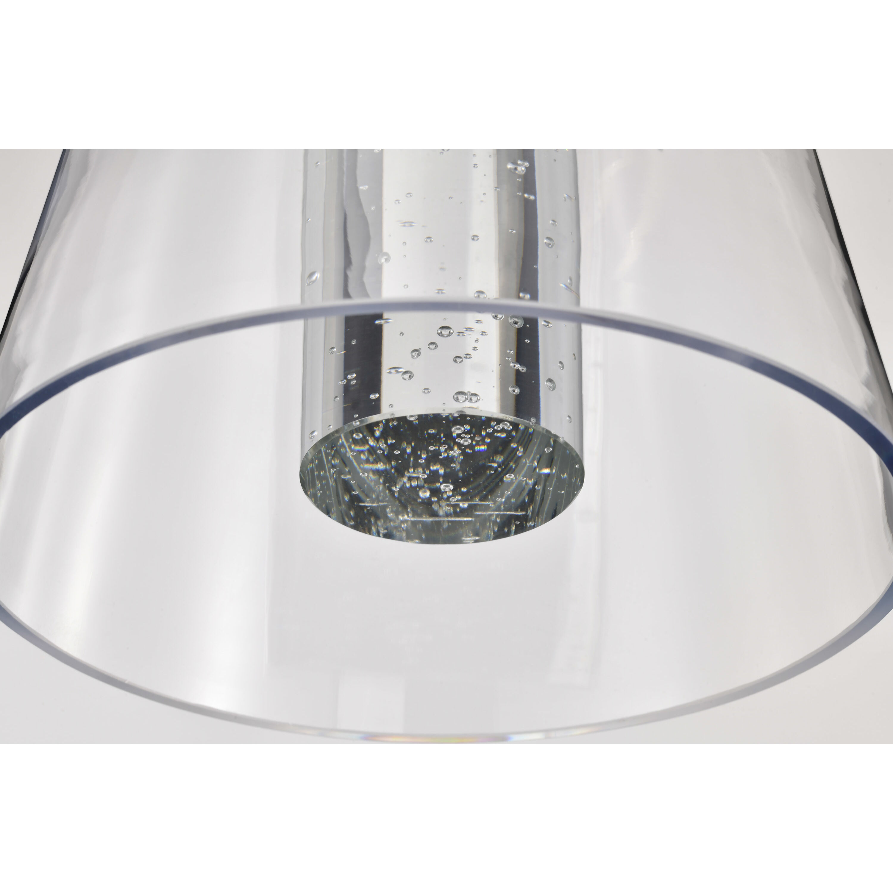 Aura LED 7.25 inch Matte Black Pendant Ceiling Light