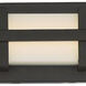 Grill LED 36 inch Aged Bronze Vanity Light Wall Light