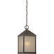 Haven LED 8.5 inch Mahogany Bronze Outdoor Hanging Light