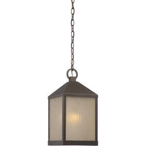 Haven LED 9 inch Mahogany Bronze Outdoor Hanging Light