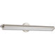 Auden LED 35.5 inch Brushed Nickel Vanity Wall Light