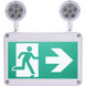 Running Man LED 13 inch White Exit & Emergency Ceiling Light