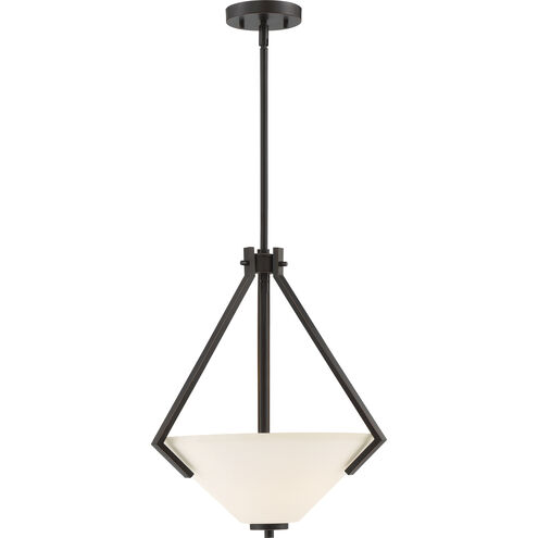 Nome 2 Light 16.13 inch Mahogany Bronze Pendant Ceiling Light