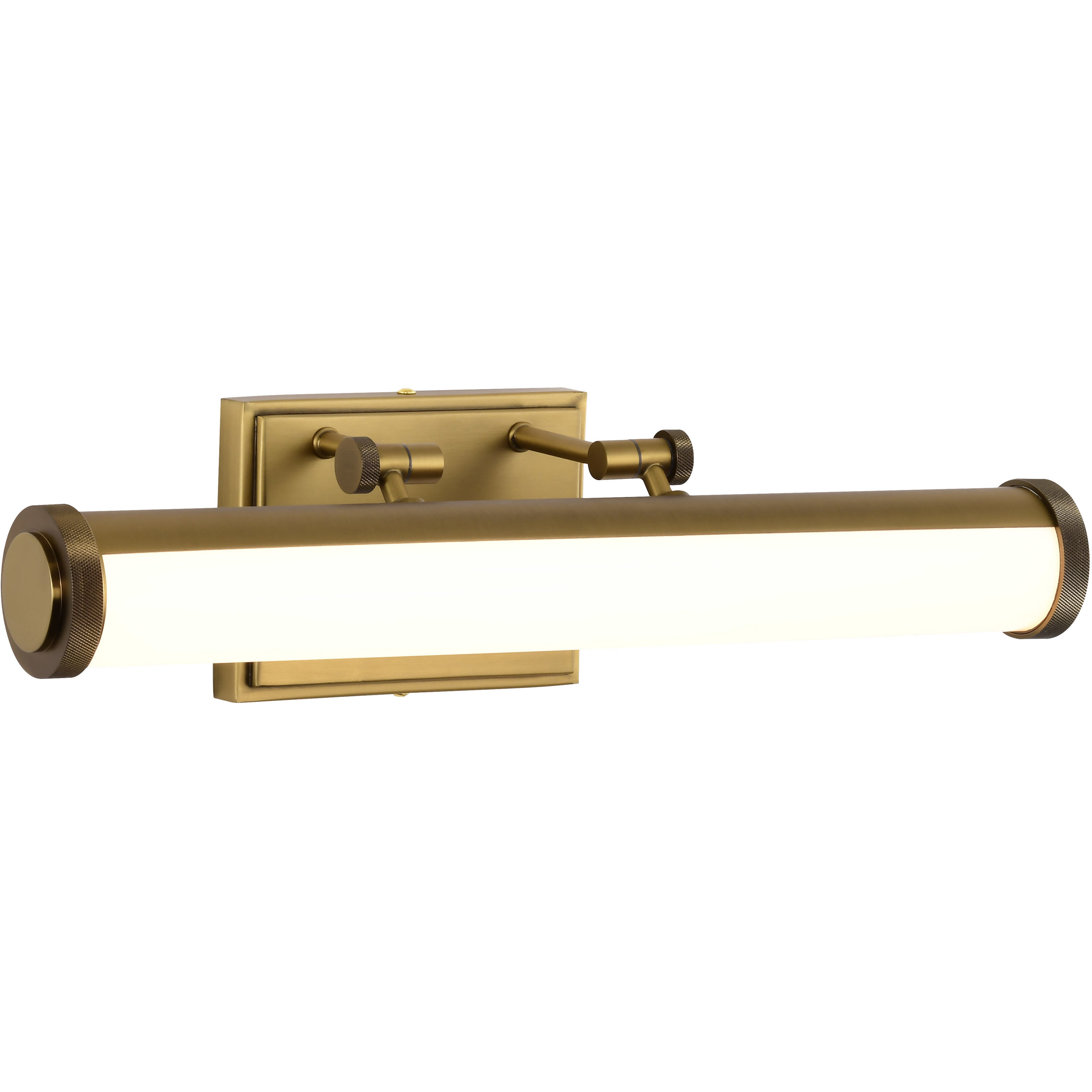 Cora LED 18.25 inch Vintage Brass Vanity Wall Light