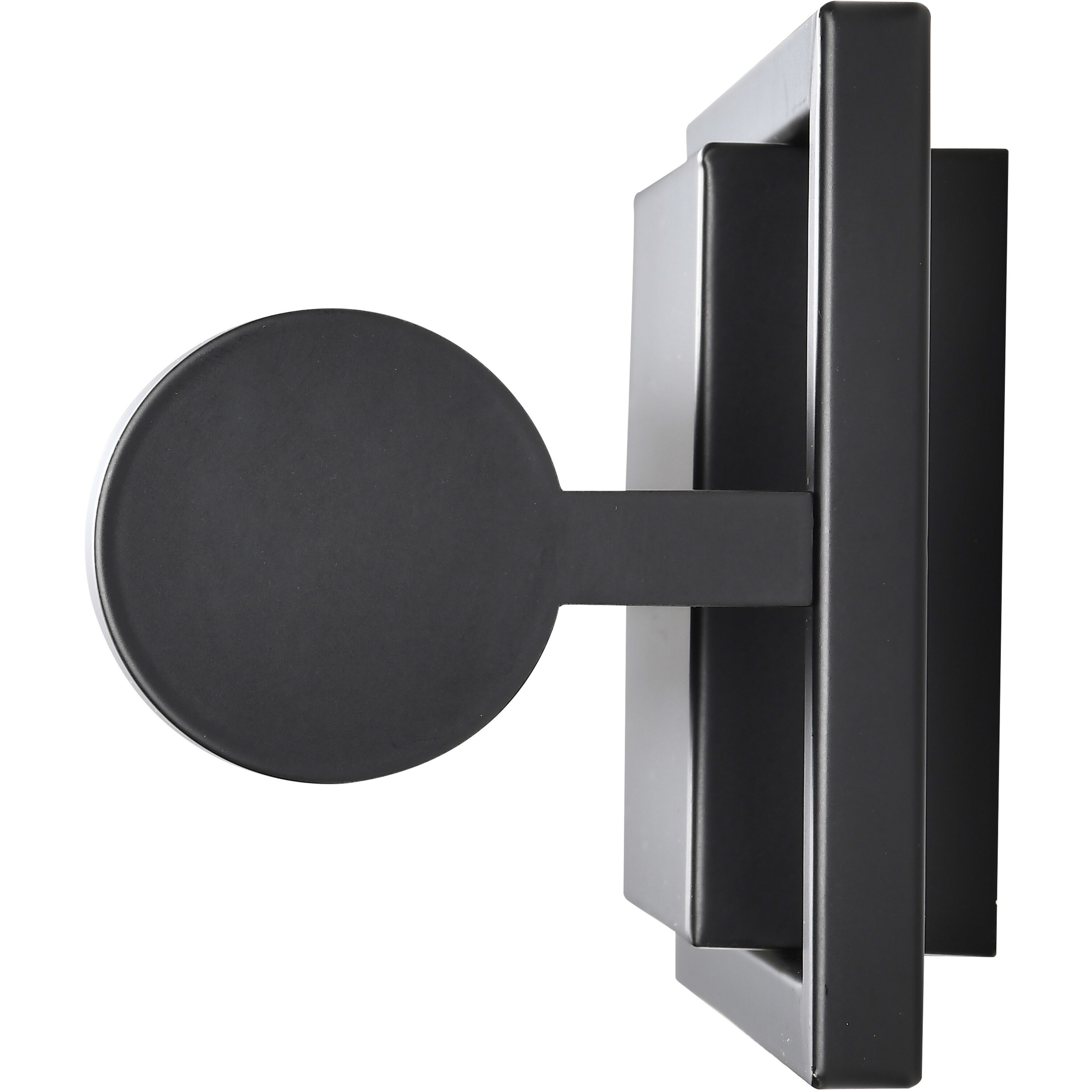 Canal LED 12 inch Matte Black Bath Vanity Light Wall Light