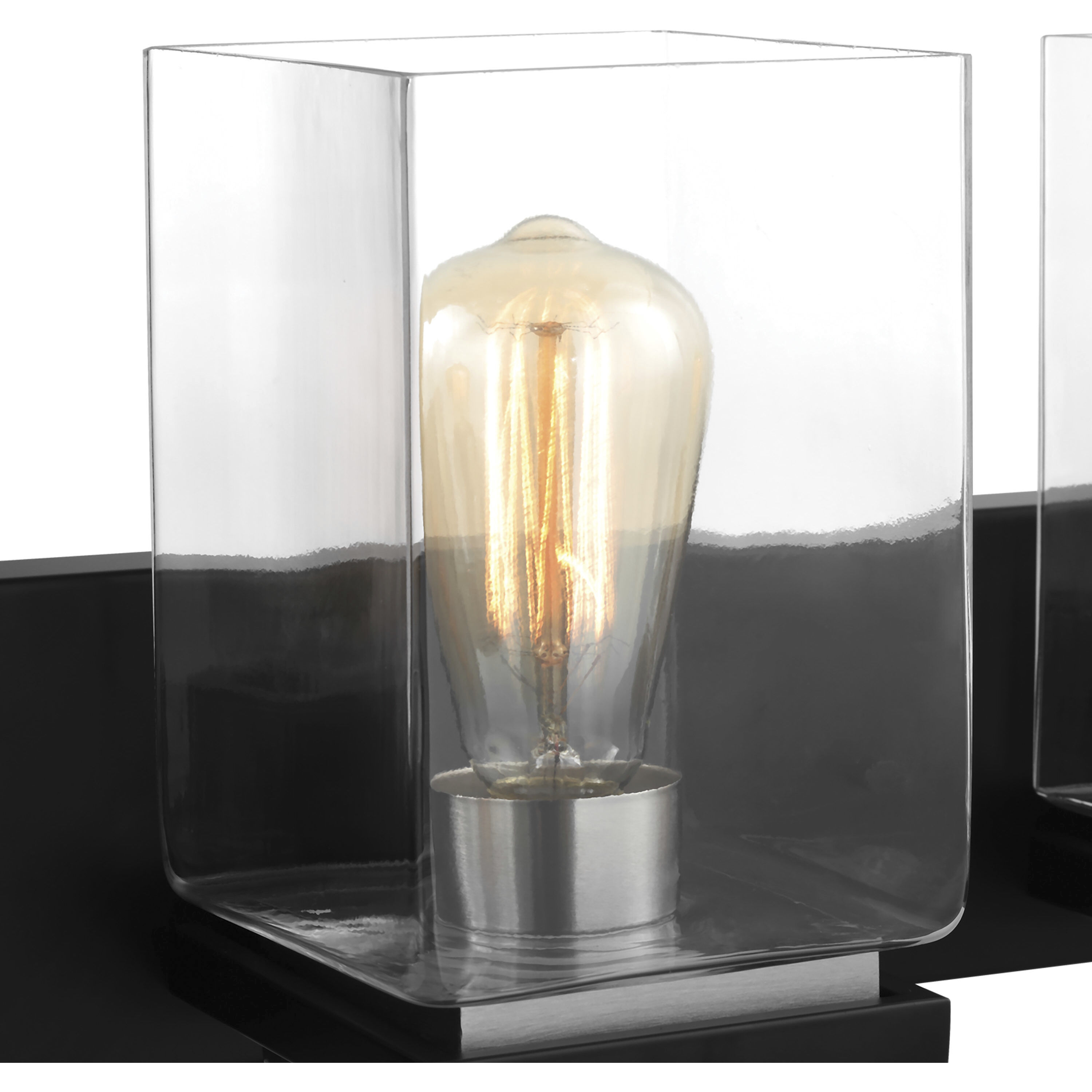 Crossroads 3 Light 23 inch Matte Black Bathroom Vanity Lights Wall Light