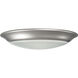 Brentwood LED 7.4 inch Brushed Nickel LED Disk Light Ceiling Light