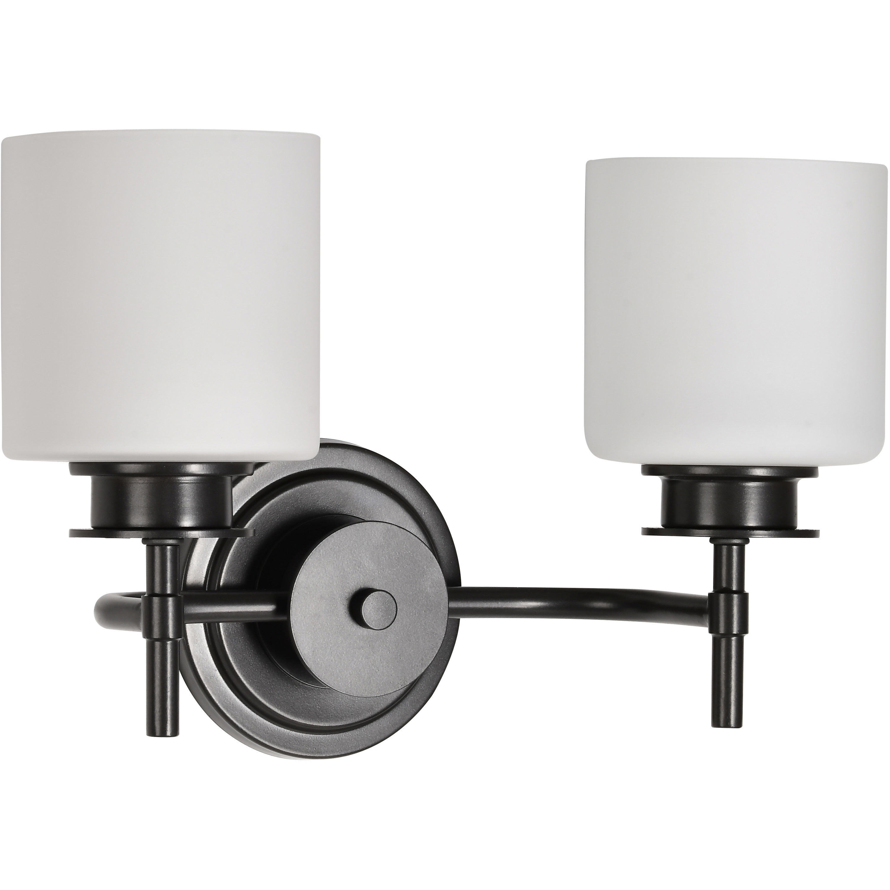 Warren 2 Light 14.5 inch Gun Metal Vanity Light Wall Light