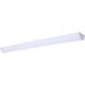 Crispo LED 48.98 inch White Bath Vanity Light Wall Light