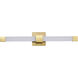 Brightwyn LED 24 inch Brushed Brass Vanity Wall Light