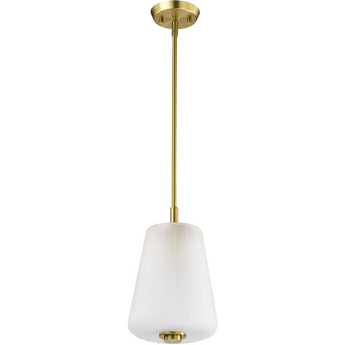Lune 8 inch Vintage Brass Pendant Ceiling Light