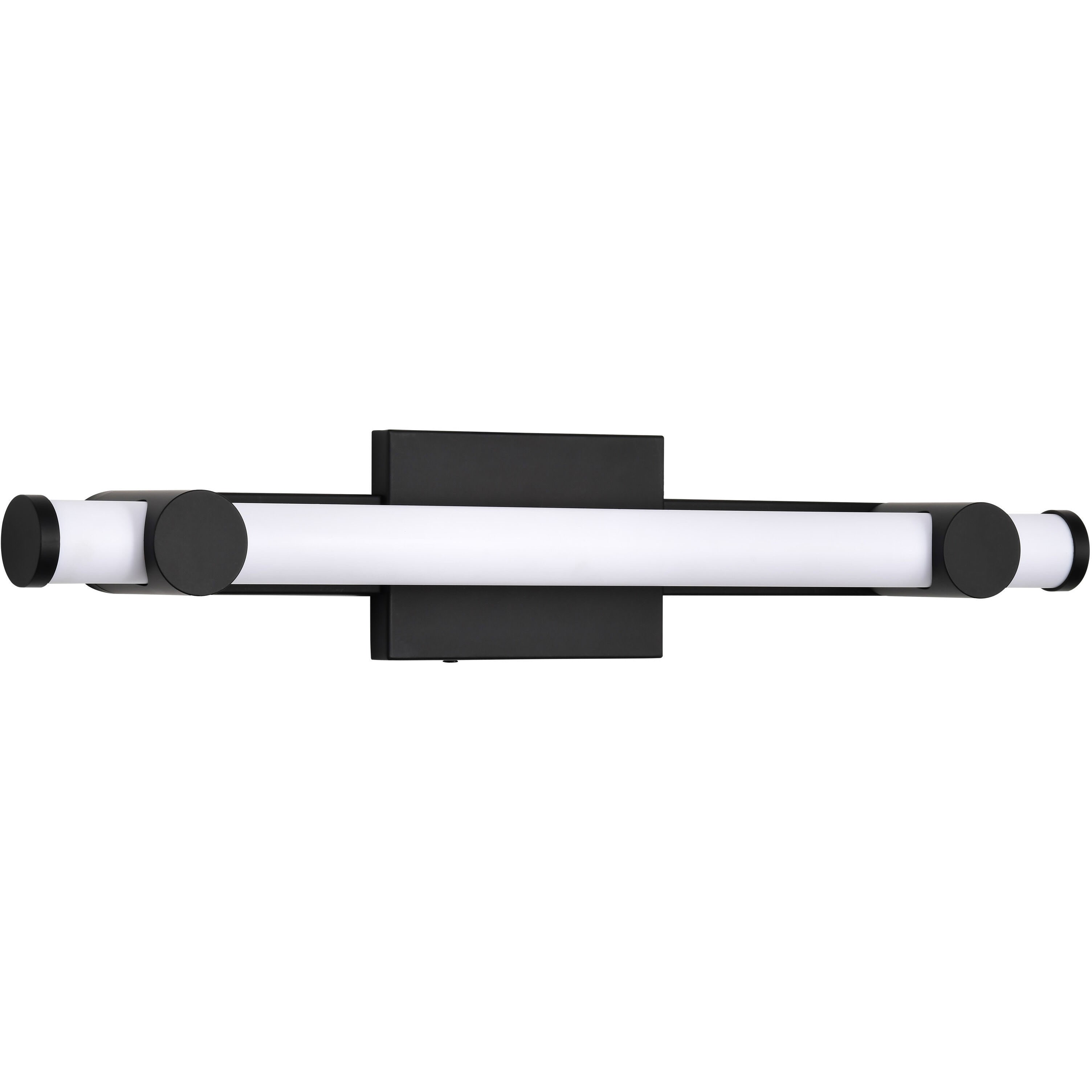 Bowman LED 24 inch Matte Black Vanity Light Wall Light