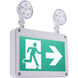 Running Man LED 13 inch White Exit & Emergency Ceiling Light