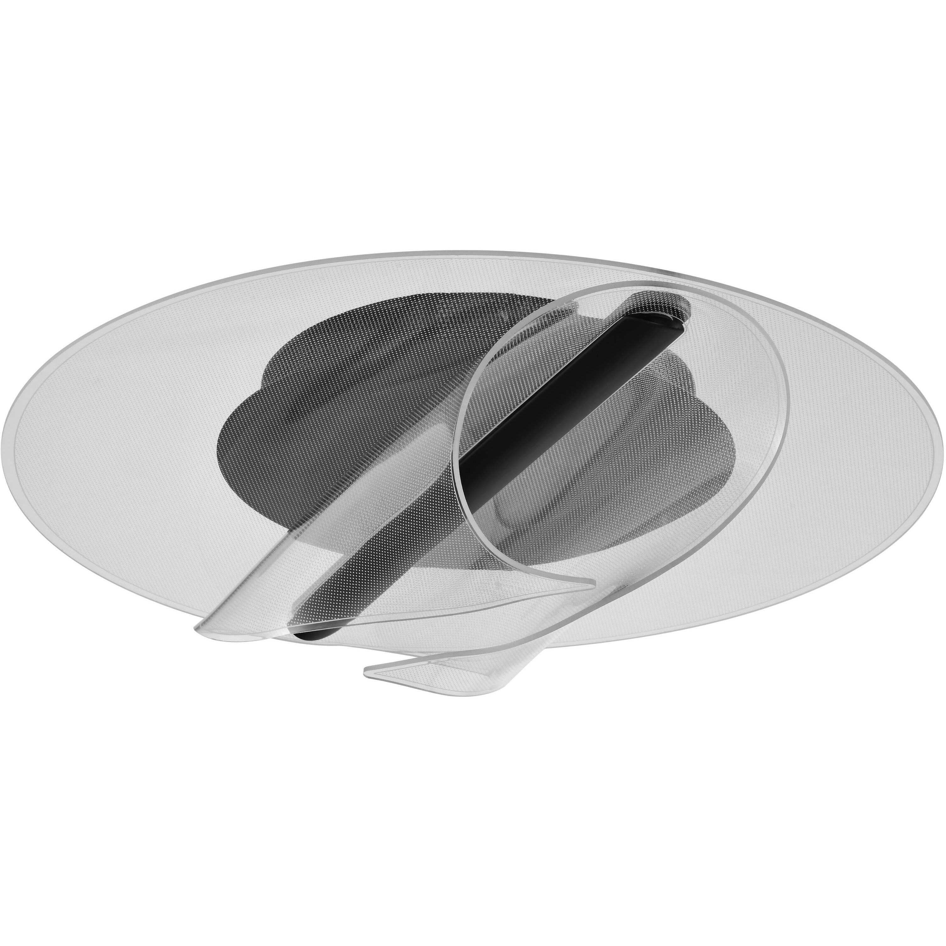 Geneva LED 17.75 inch Matte Black Flush Mount Ceiling Light