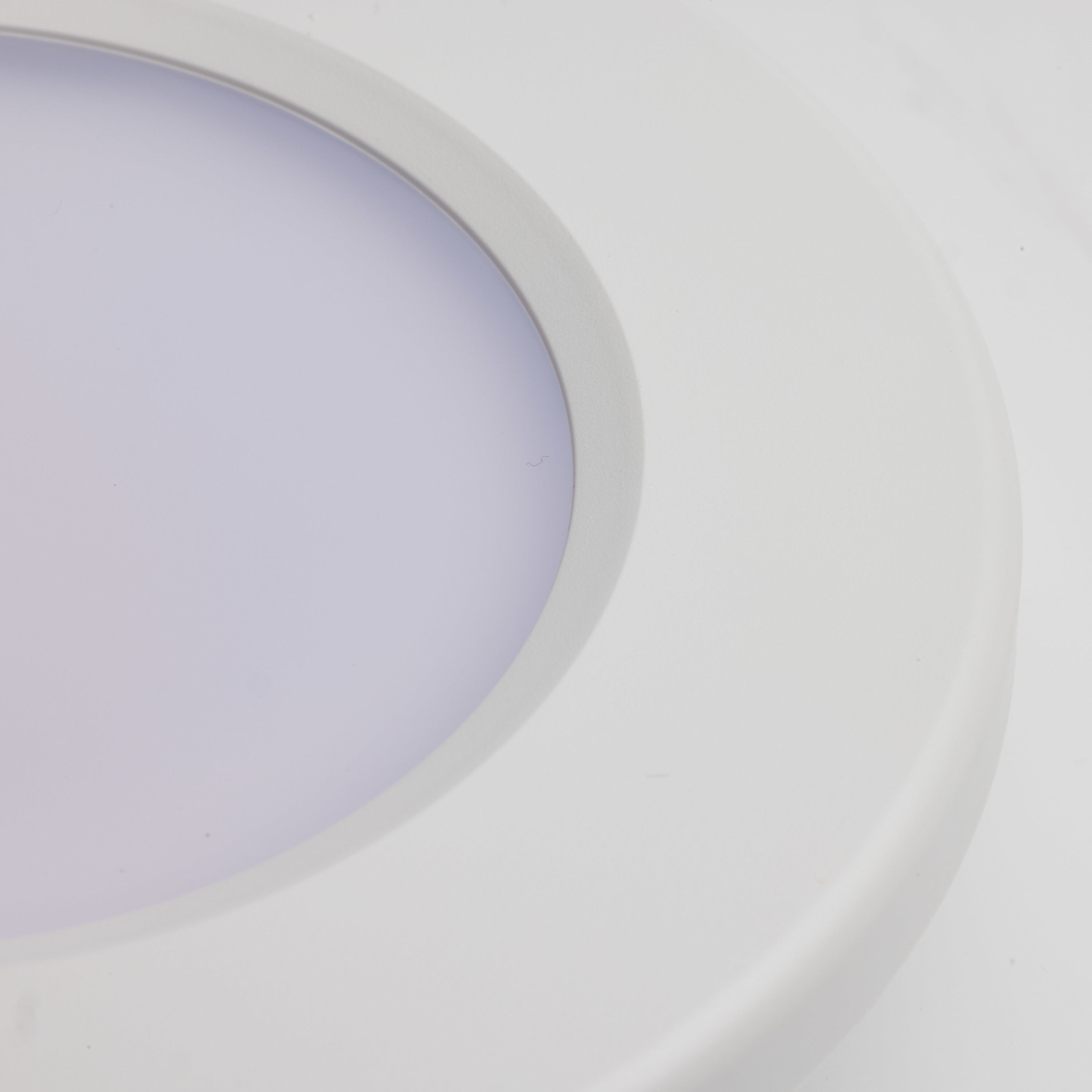 ColorQuick LED 5 inch White Close-to-Ceiling Ceiling Light, Edge Lit