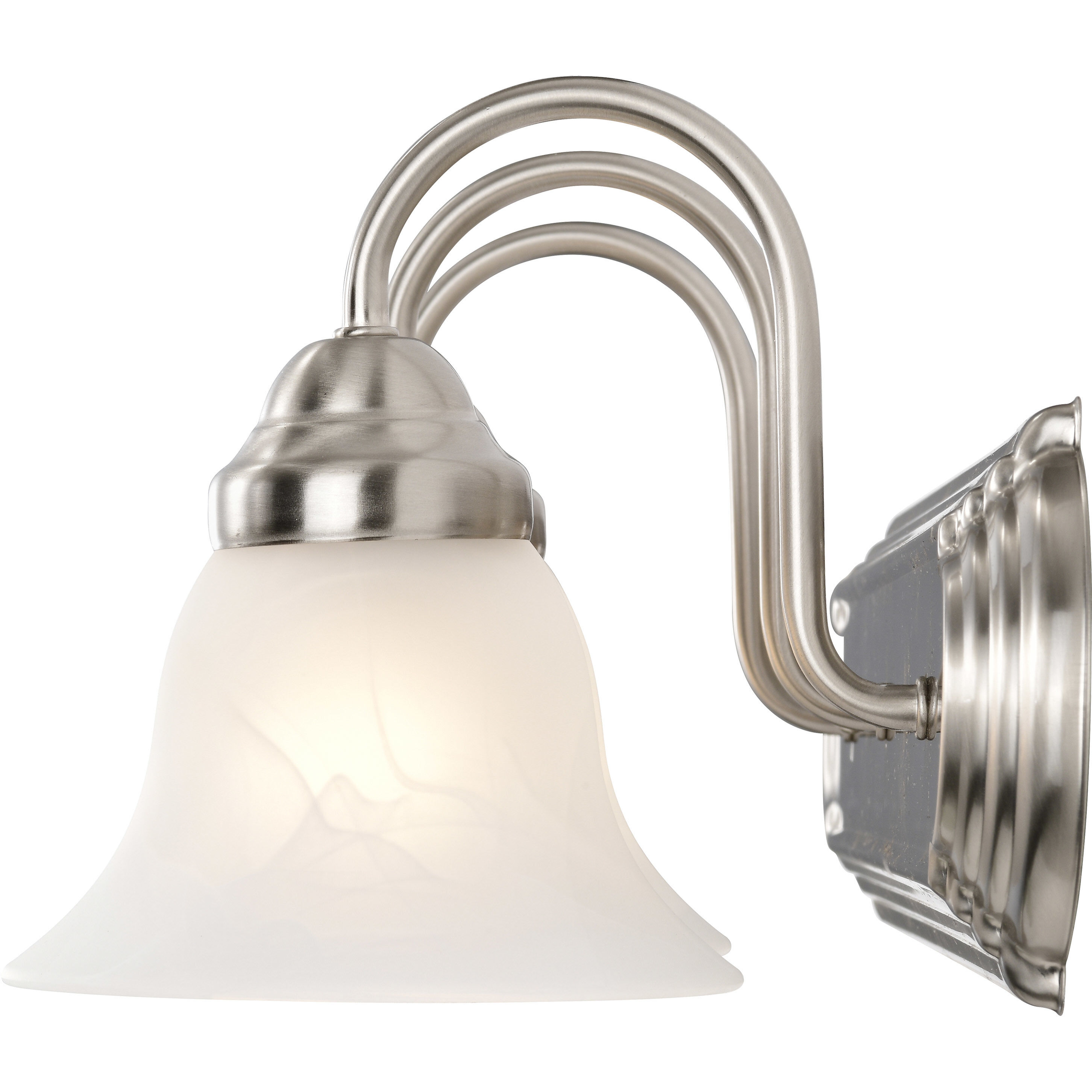 Ballerina 3 Light 24 inch Brushed Nickel Vanity Light Wall Light