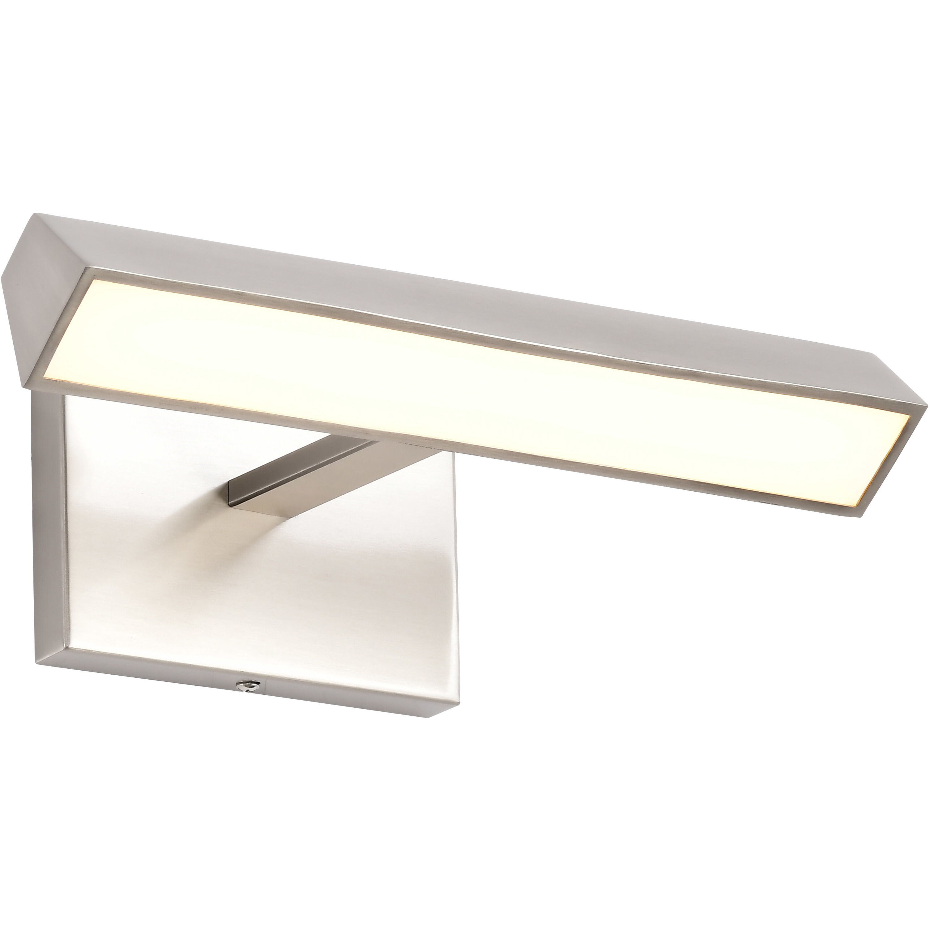 Mila LED 12.2 inch Brushed Nickel Vanity Wall Light