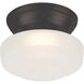 Bogie LED 6 inch Mahogany Bronze Flush Mount Ceiling Light