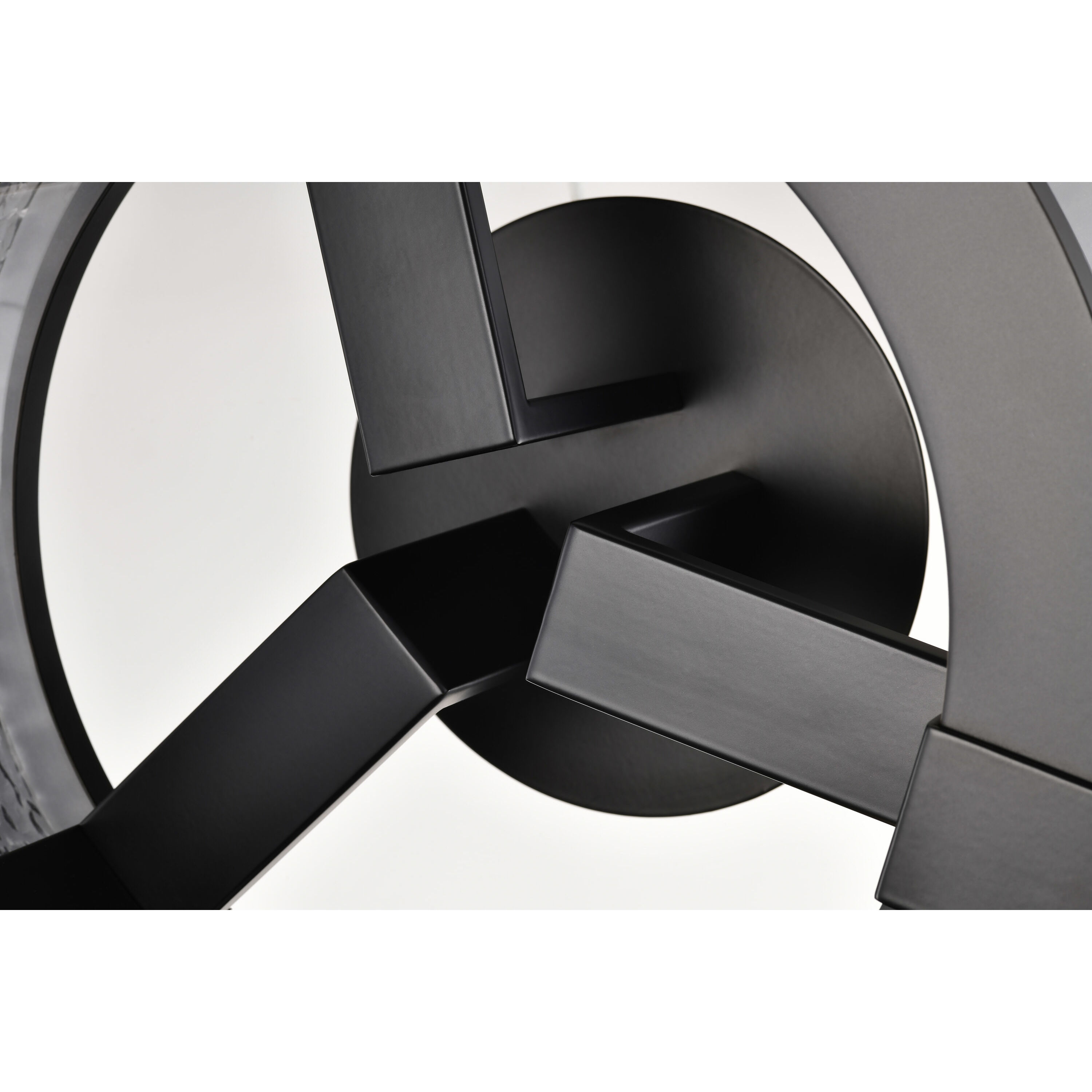 Darrow LED 13.75 inch Matte Black Semi Flush Mount Ceiling Light