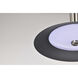 Corrine LED 9.88 inch Brushed Nickel Pendant Ceiling Light