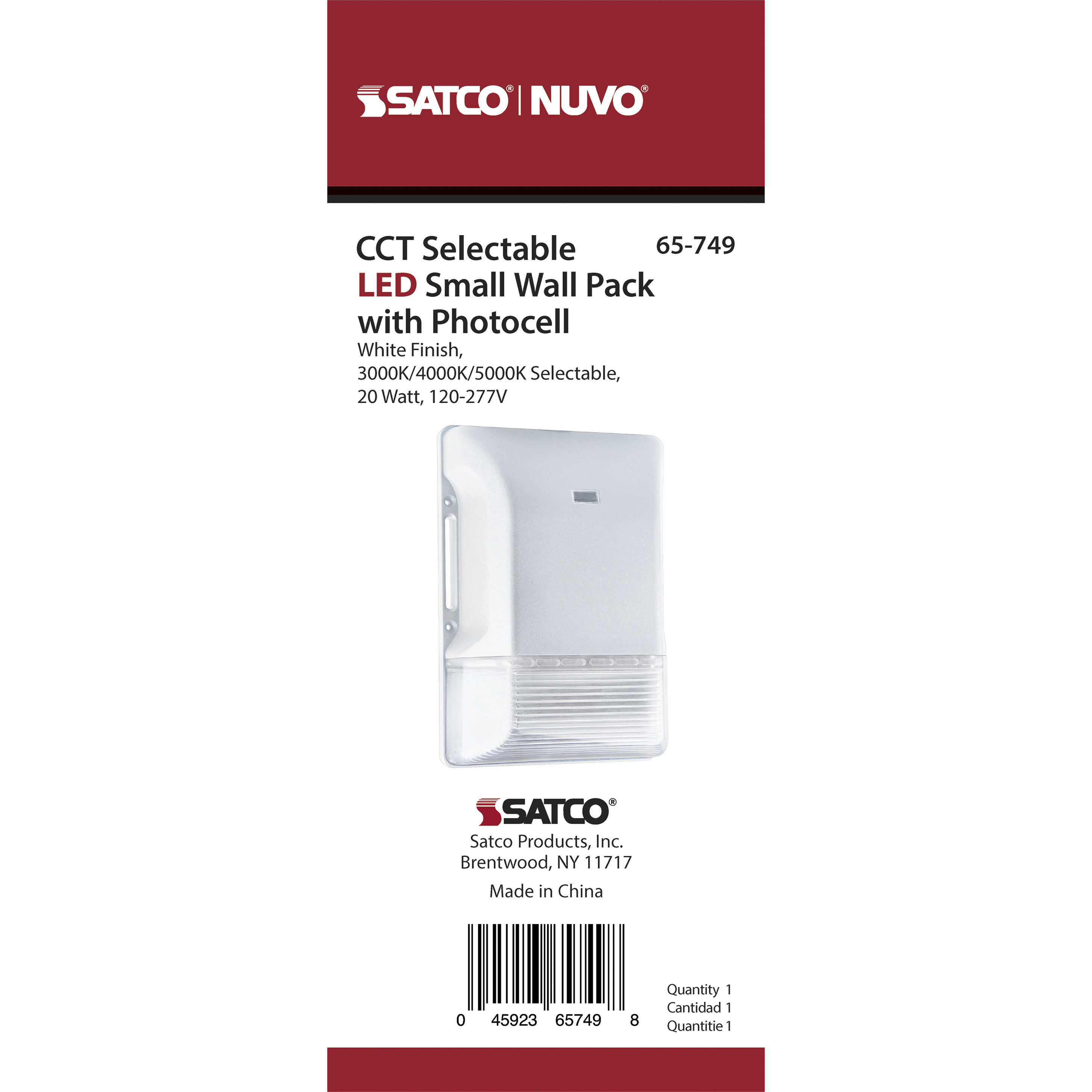 Brentwood LED 9 inch White Wall Pack