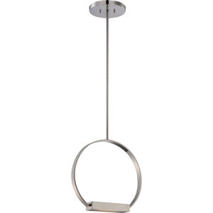 Cirque LED 14 inch Polished Nickel Pendant Ceiling Light